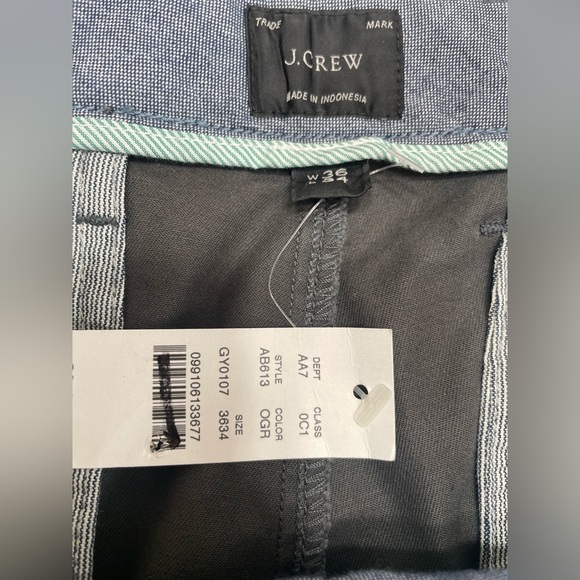 J.Crew 250 skinny-fit pant in stretch chino NWT Size 36/34 - Picture 4 of 7